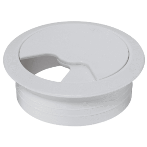 PASSA CABOS COM TAMPA GIRATÓRIA