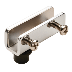 DOBRADIÇA PIVO PARA PORTA DE VIDRO SEM FURO 110º 4,7MM