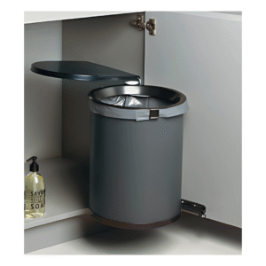 LIXEIRA MULLBOY 1X32L 450MM - ANTRACITO