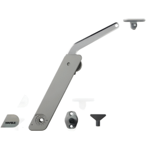 Articulador free flap H 1.5 - Niquelado e cinza